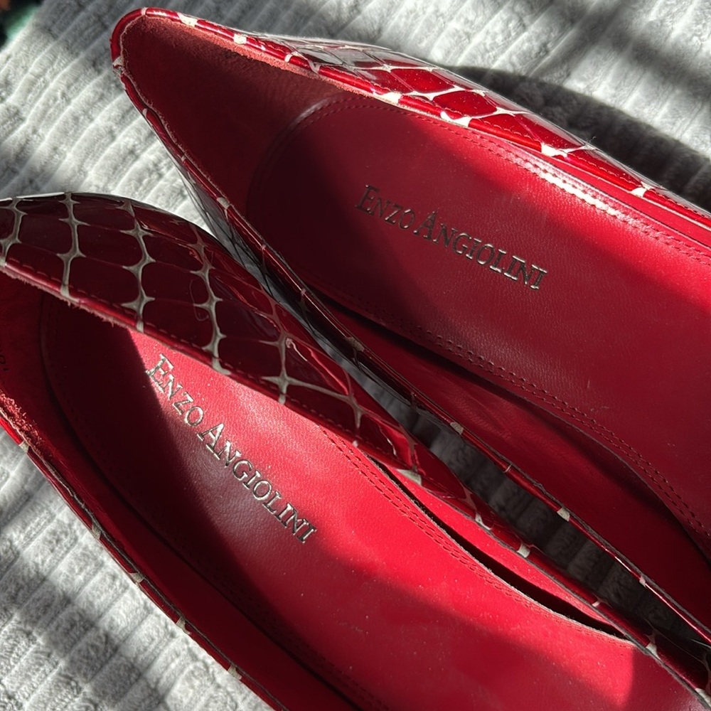 Enzo Angiolini Peep Toe Heels - Picture 2 of 8
